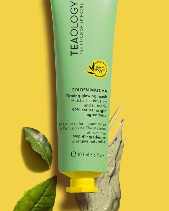 Image of TEAOLOGY Golden Matcha Firming Glowing маска за зацврстување и ревитализација на кожата со блескав изглед 100мл