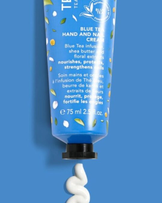 Image of TEAOLOGY Blue Tea хидратантен крем за раце и нокти за мека и негувана кожа 75мл