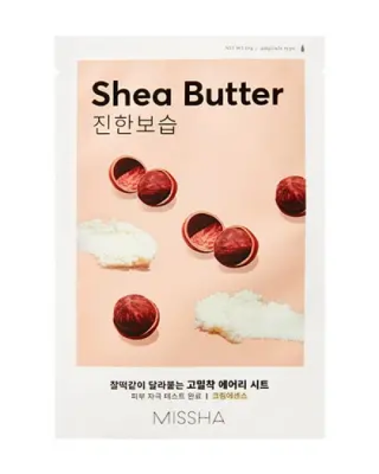 Image of MISSHA Airy Fit Shea Butter Sheet маска за лице 19г