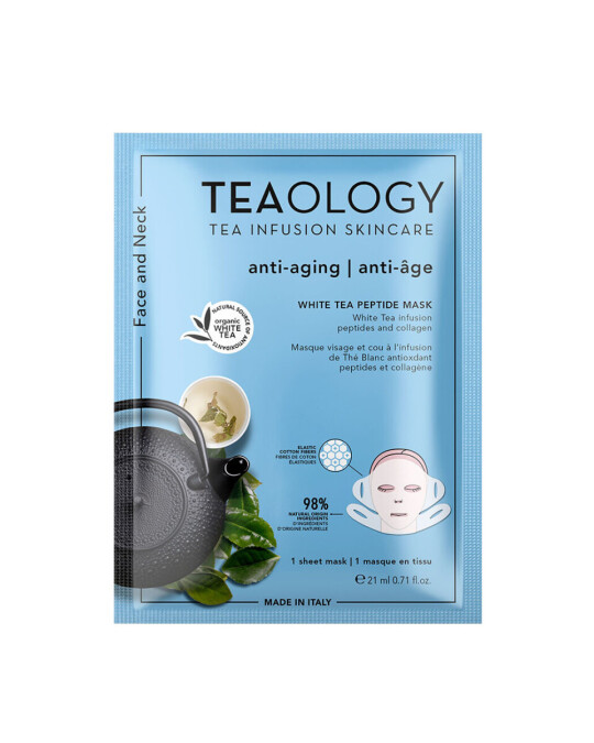 Image of TEAOLOGY White Tea Peptide Mask маска за лице 21мл