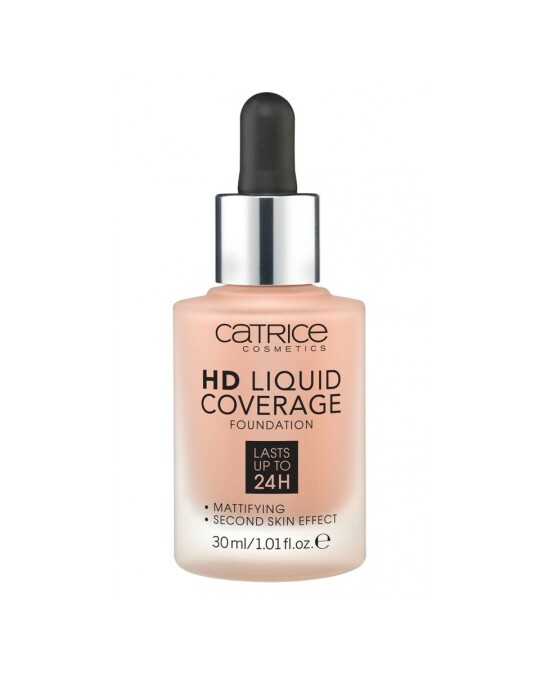 Image of CATRICE  HD Liquid Coverage Foundation 040 Warm Beige течна пудра