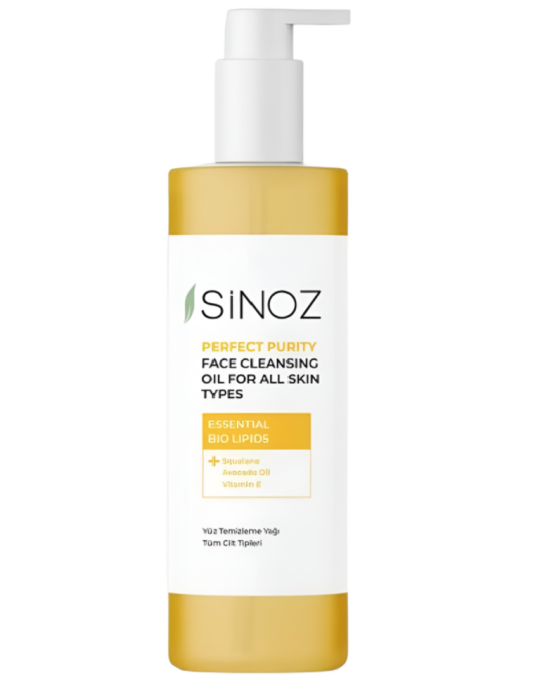 Image of SINOZ Perfect Purity масло  за чистење на лице погодно за сите типови на кожа 400мл