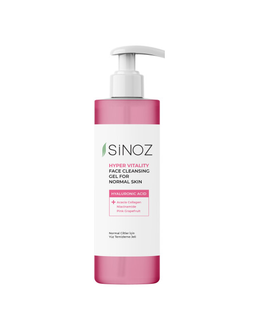 Image of SINOZ Hyper Vitality гел за чистење на лице за нормална кожа 400мл