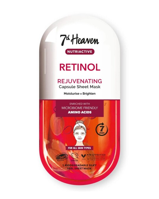 Image of 7th HEAVEN Nutriactive Retinol Rejuvenating маска(лист) за лице