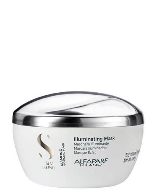 Image of ALFAPARF Semi Di Lino Illuminating маска за сјајна коса 200мл