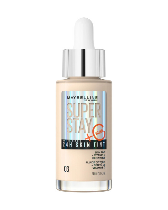 Image of MAYBELLINE Super Stay 24h Skin Tint течна пудра за лице бр.03