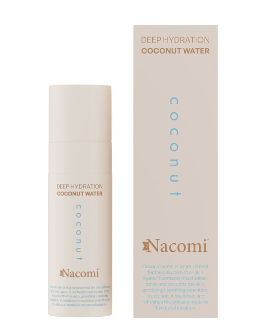 Image of NACOMI Deep Hydration Coconut вода за лице 100мл