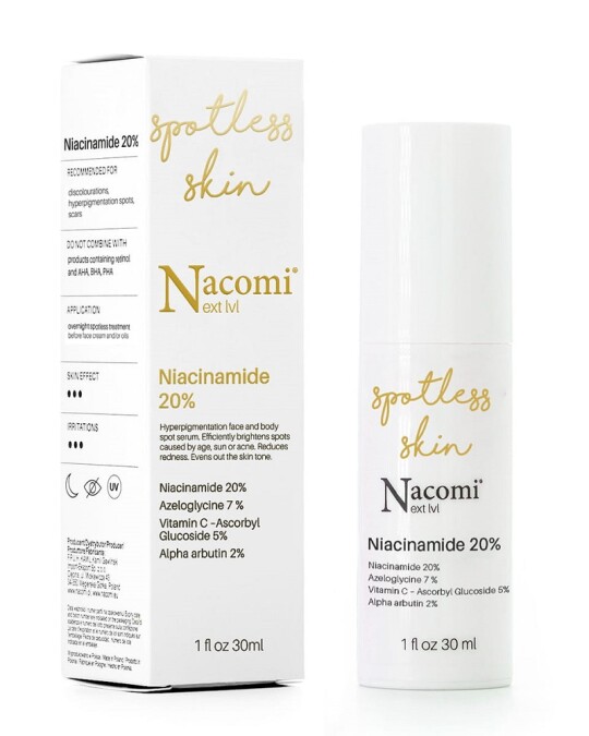 Image of NACOMI  Niacinamide 20% серум за лице 30мл