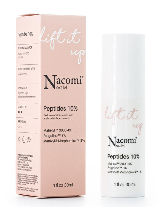 Image of NACOMI Peptides 10% серум за лице 30мл