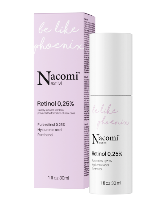 Image of NACOMI Retinol 0.25% серум за лице 30мл