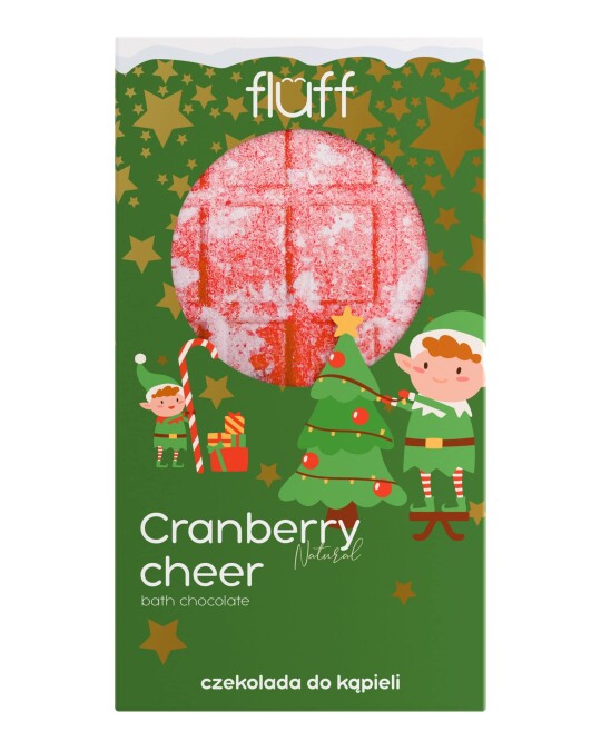 Image of FLUFF Cranberry Cheer пенлива бомба за бањање 160г