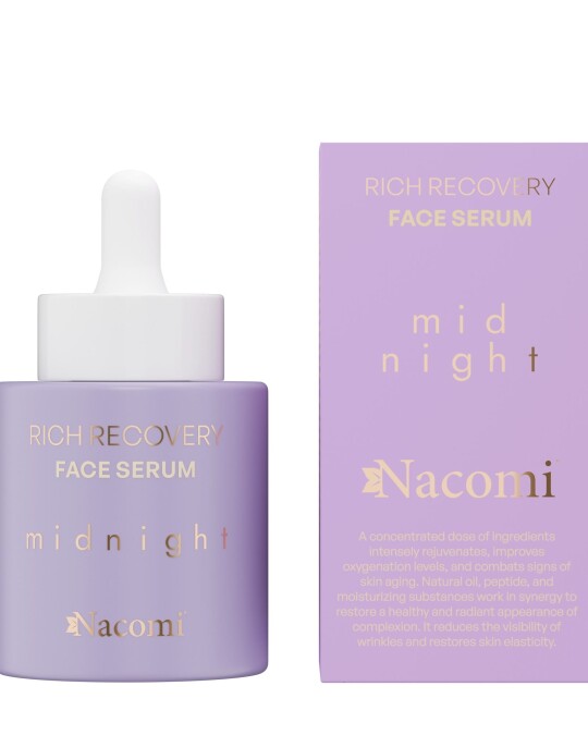 Image of NACOMI Rich Recovery Midnight серум за лице 30мл