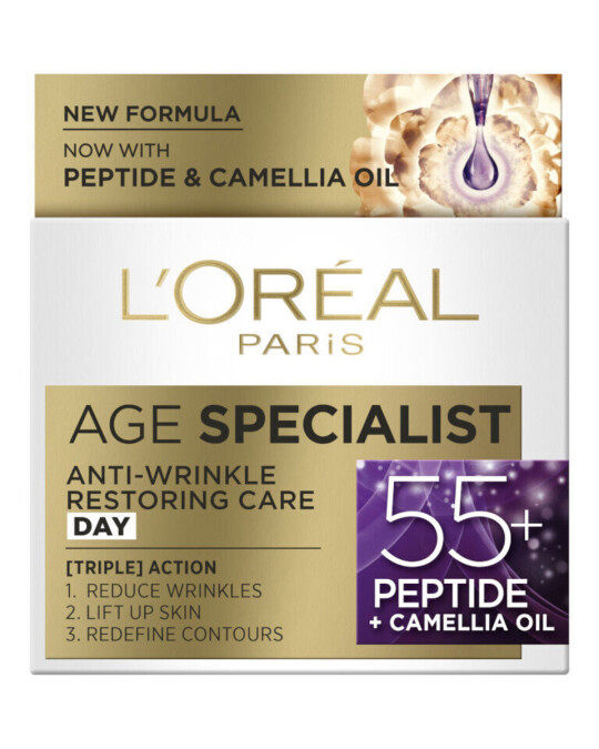 Image of L`OREAL PARIS Age Specialist 55+ Дневен крем против брчки 50мл