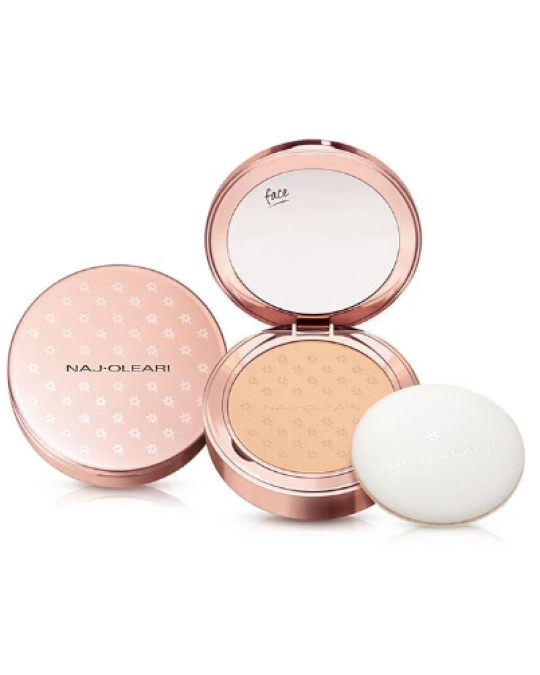 Image of NAJ OLEARI Skin Caress Pressed компактна пудра