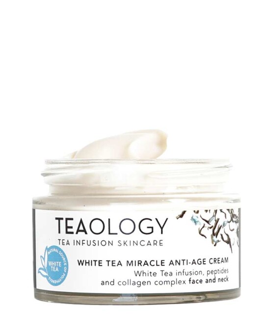 Image of TEAOLOGY White Tea Miracle Anti-Age крема за намалување на брчките и зацврстување на кожата 50мл