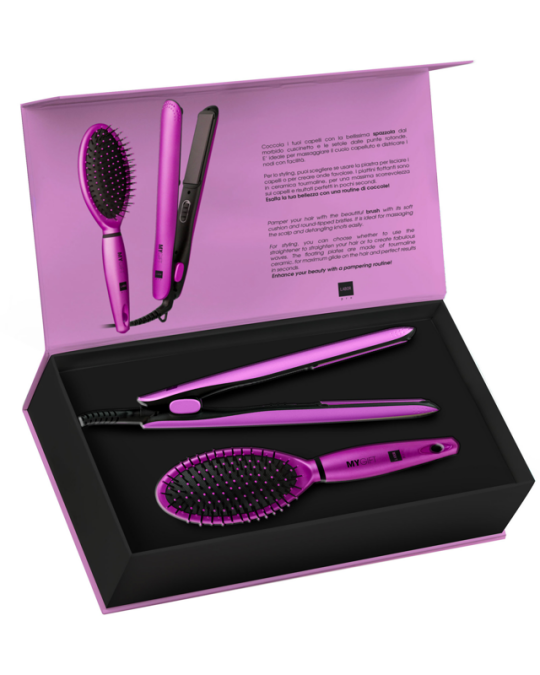 Image of LABOR PRO My Gift Kit пегла за коса + четка за коса