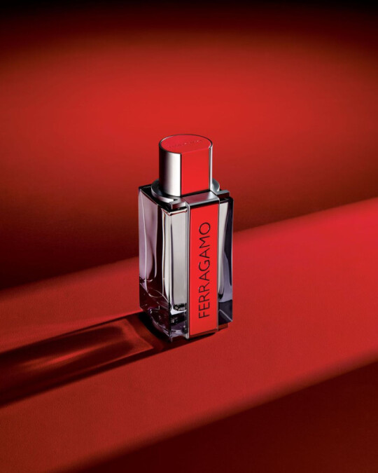 Image of FERRAGAMO Ferragamo Red Leather парфем за мажи