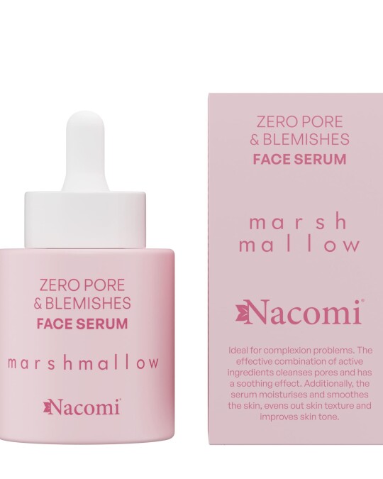Image of NACOMI Zero Pore & Blemishes Marshmallow серум за лице 30мл