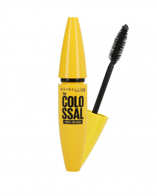 Image of MAYBELLINE The Colossal 100% Black Mascara маскара за очи