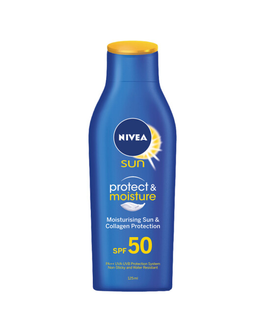 Image of NIVEA Sun Protect & Moisture лосион за сончање SPF50+ 200мл