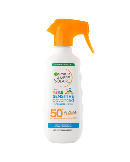 Image of GARNIER Ambre Solaire Kids Sensitive млеко за сончање SPF50 270мл