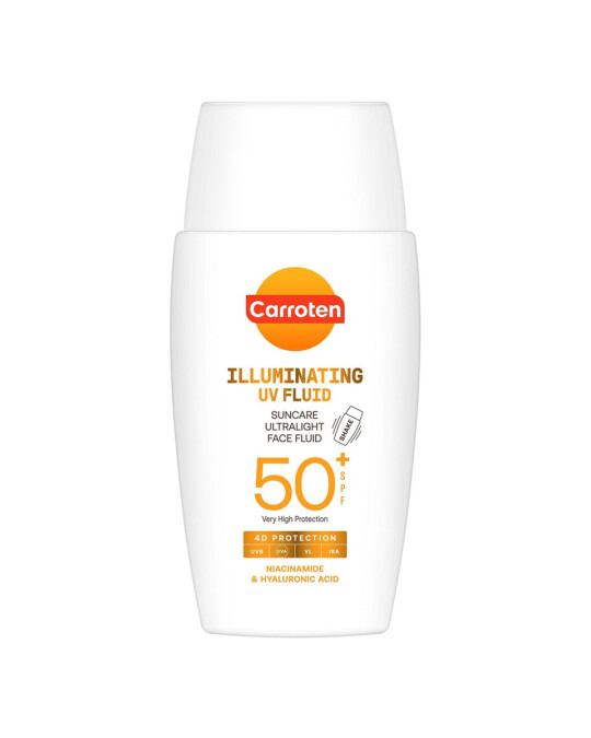 Image of CARROTEN Iluminating флуид за лице за сончање SPF50+ 50мл
