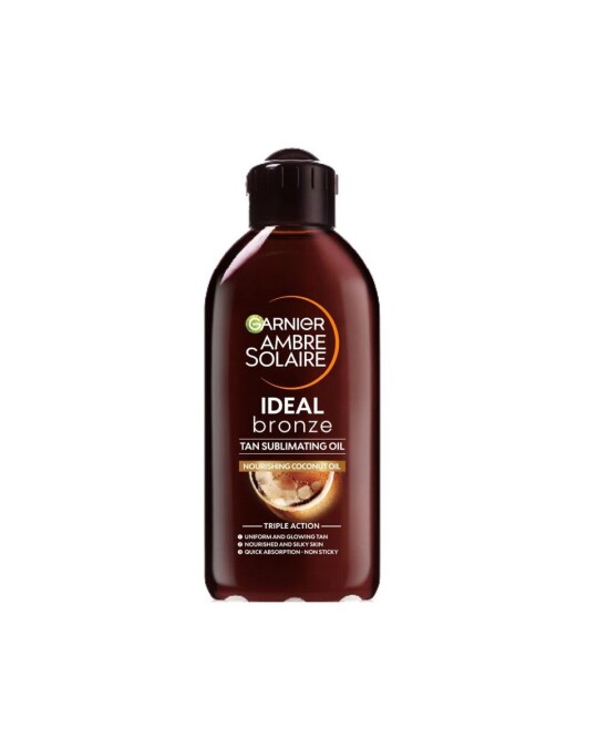 Image of GARNIER Ambre Solaire Ideal Bronze масло за сончање 200мл