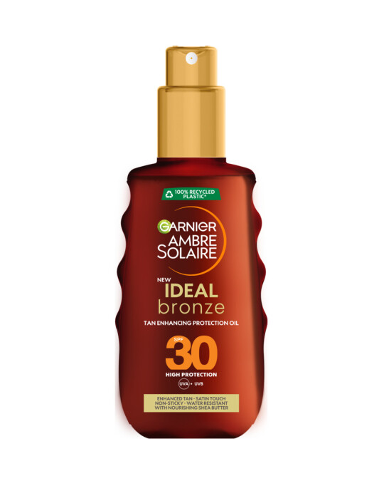 Image of GARNIER Ambre Solaire Ideal Bronze масло за сончање SPF30 150мл