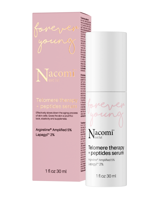 Image of NACOMI Telomere Therapy + peptides серум за лице 30мл