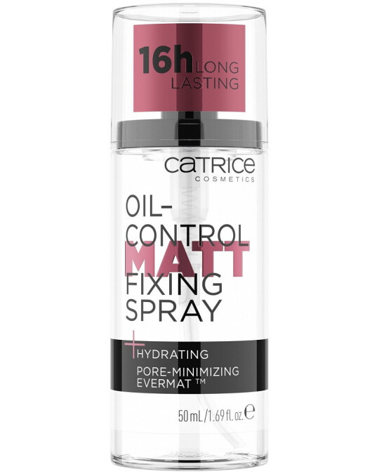 Image of CATRICE Oil-Control Matt спреј за фиксирање на шминка 50мл