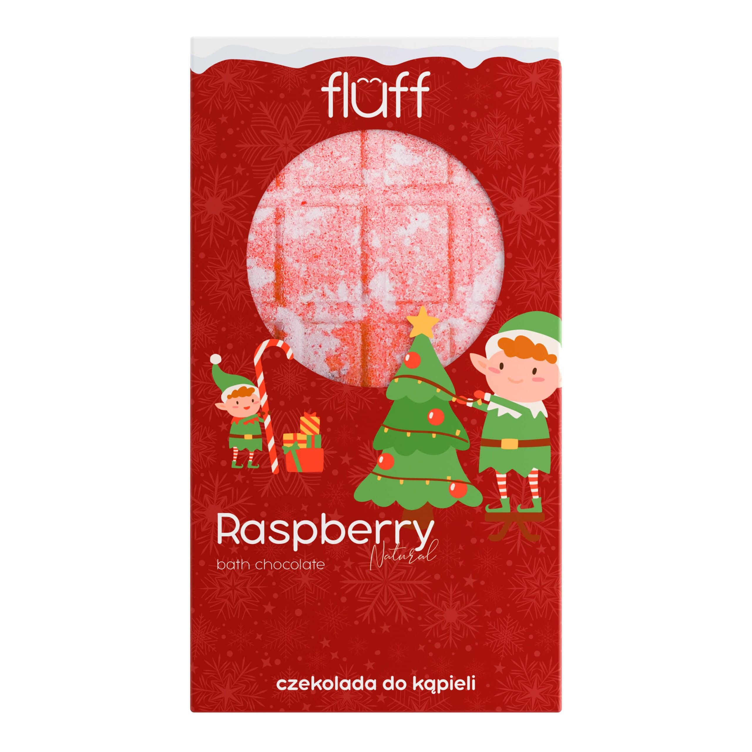FLUFF Raspberry пенлива бомба за бањање 160г | Cosmo Tinex