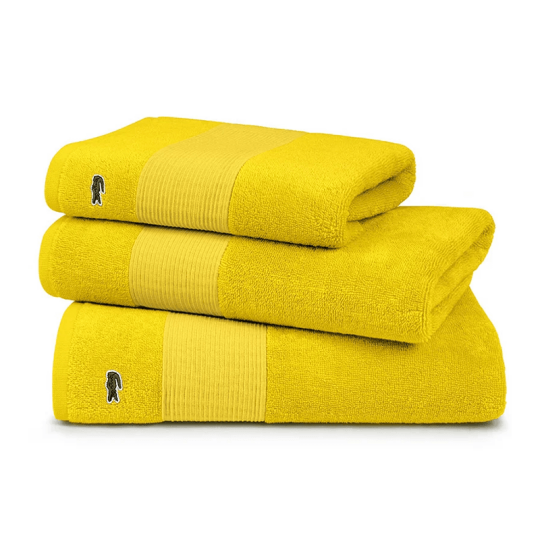 Image of LACOSTE L LECROCO Jaune - пешкир