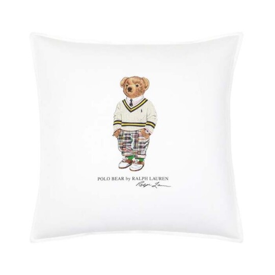 Image of Ralph Lauren Prepbear White - навлака за перница FR050x050