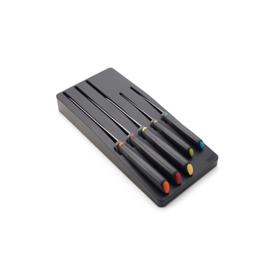 Image of Elevate&#x2122; Store - сет од 5 ножеви и држач