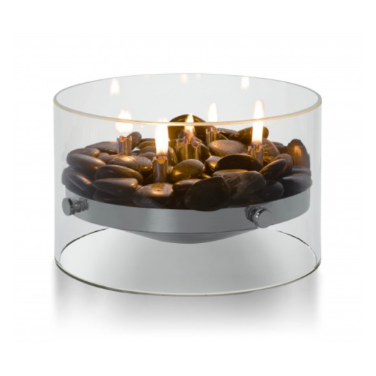 Image of Fire table fireplace - камин