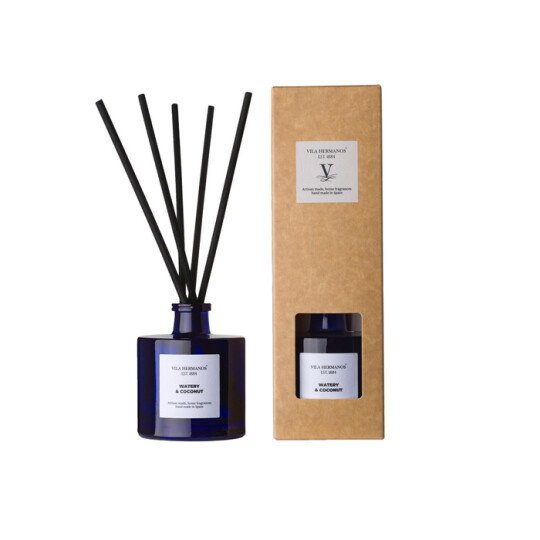 Image of Vila Hermanos Apothecary Cobalt Blue WATERY&COCONUT – дифузер за простории, 100 мл