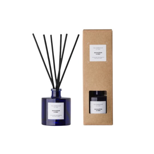 Image of Vila Hermanos Apothecary Cobalt Blue EUCALYPTUS&MINT – дифузер за простории, 100 мл