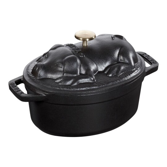 Image of Staub La Cocotte – тенџере, 17 см, black