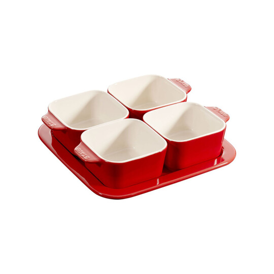 Image of Staub Ceramique Appetiser set - сет од 5 садови за сервирање