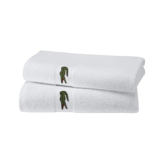 Image of LACOSTE L CASUAL  Blanc - пекшир 55х100cm