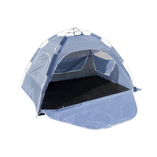 Image of Santa Cruz Blue Striped Beach Tent - шатор
