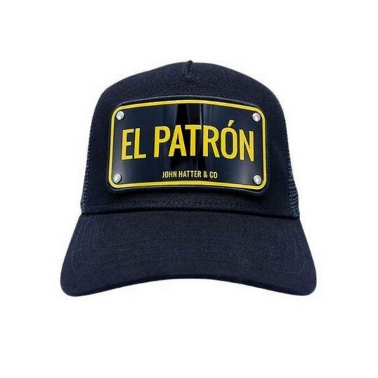 Image of El patron Black, Aluminium Cap - капа