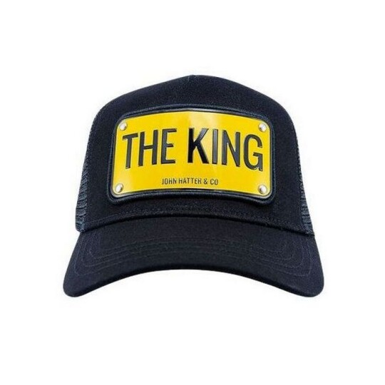 Image of The King Black, Aluminium Cap - капа