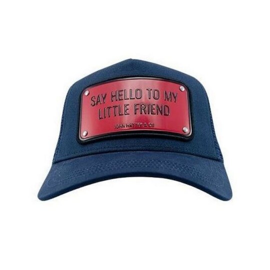 Image of Say Hello Navy, Aluminium Cap - капа