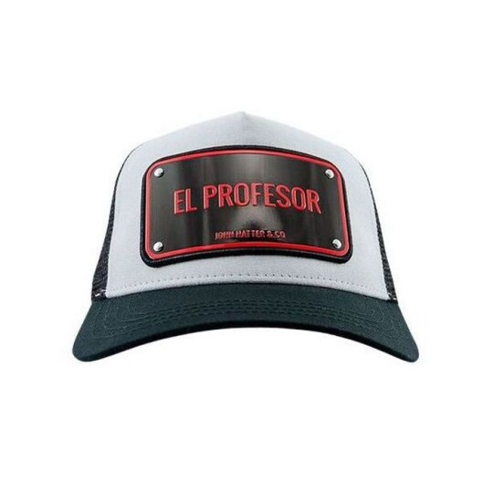 Image of El professor Black & White, Aluminium Cap - капа