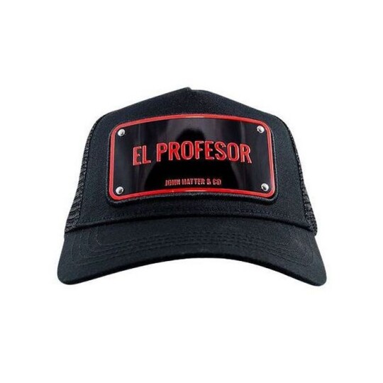 Image of El professor Black, Aluminium Cap - капа