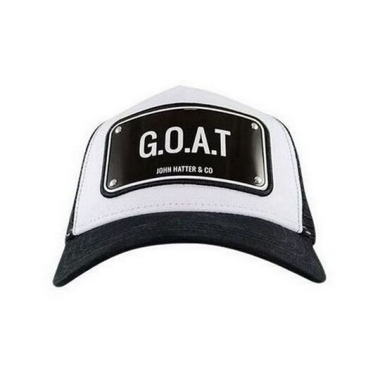 Image of G.O.A.T Black & White, Aluminium Cap - капа