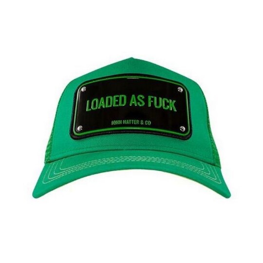 Image of Loaded As Fuck Green, Aluminium Cap - капа