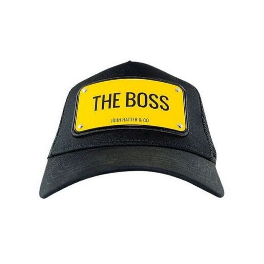 Image of The Boss Black, Aluminium Cap - капа