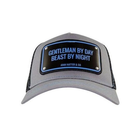 Image of Gentleman by day beast by night, Grey Aluminium Cap - капа